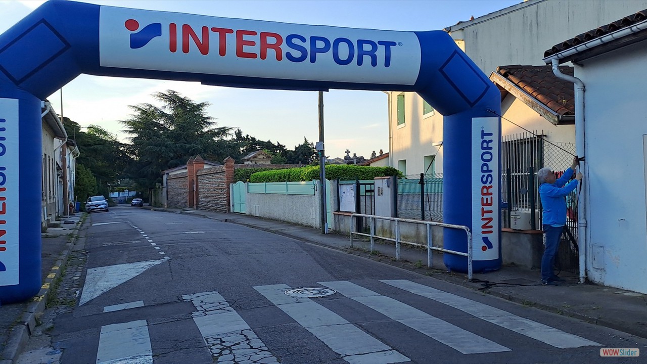 Départ Arche Inter Sport